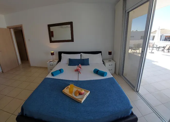 Tide Terrace 2 Bdr In Kapparis, Protaras Apartman Paralímni