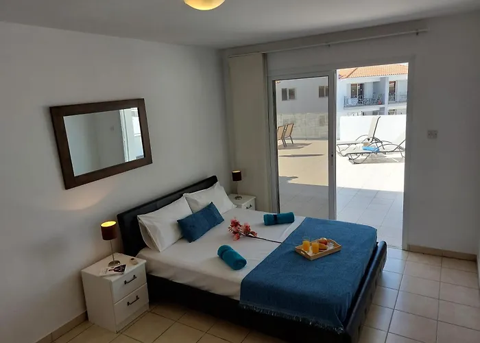 Tide Terrace 2 Bdr In Kapparis, Protaras Apartman *