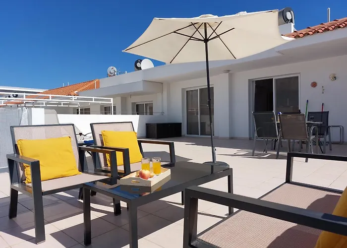 Tide Terrace 2 Bdr In Kapparis, Protaras Apartman *