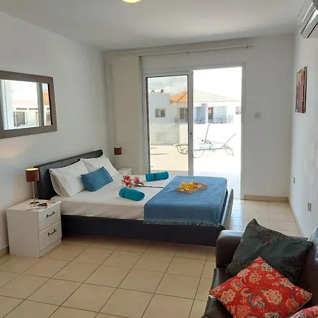 Tide Terrace 2 Bdr In Kapparis, Protaras Apartment *