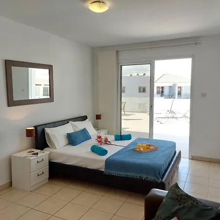 Tide Terrace 2 Bdr In Kapparis, Protaras Apartment *